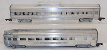 Load image into Gallery viewer, American Flyer 660 661 662 663 Aluminum Passenger Cars Metal lit com/dome/vd/obs 1950-52