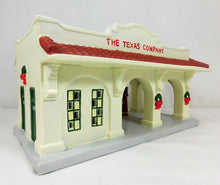 Load image into Gallery viewer, Ertl TEXACO City Type Gas Station Houston Texas Christmas Ceramic village 2001 #6