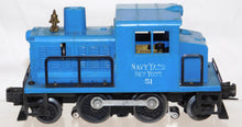 Load image into Gallery viewer, Lionel Trains 51 Navy Yard New York Vulcan Switcher 1956-57 Blue O Gauge 2-4-2