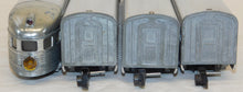 Load image into Gallery viewer, American Flyer 660 661 662 663 Aluminum Passenger Cars Metal lit com/dome/vd/obs 1950-52