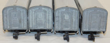 Load image into Gallery viewer, American Flyer 660 661 662 663 Aluminum Passenger Cars Metal lit com/dome/vd/obs 1950-52
