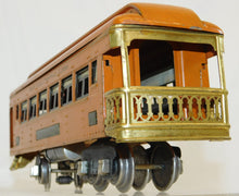 Load image into Gallery viewer, Prewar Lionel 710 710 712 ORANGE Passenger Cars Lionel Lines New York Central