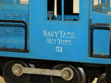 Load image into Gallery viewer, Lionel Trains 51 Navy Yard New York Vulcan Switcher 1956-57 Blue O Gauge 2-4-2