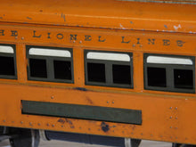 Load image into Gallery viewer, Prewar Lionel 710 710 712 ORANGE Passenger Cars Lionel Lines New York Central