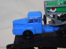 Load image into Gallery viewer, American Flyer 24566 New Haven Auto Carrier Loader flat w/ trailer & cars BOXED