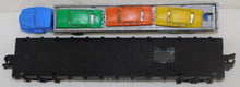 Load image into Gallery viewer, American Flyer 24566 New Haven Auto Carrier Loader flat w/ trailer & cars BOXED