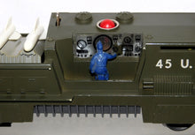 Load image into Gallery viewer, Lionel #1805 Land and Sea Gift Pack USMC Military Train Set Postwar Boxed Missile Launcher USMC action cars