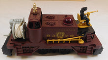 Load image into Gallery viewer, Lionel 8379 Pennsylvania Fire Fighter Car Reverses Lights Runs Motorized Unit O