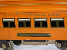 Load image into Gallery viewer, Prewar Lionel 710 710 712 ORANGE Passenger Cars Lionel Lines New York Central