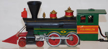 Load image into Gallery viewer, American Flyer Franklin Frontiersman Set w/Loco +3 CARS RTR! track, transformer, instructions