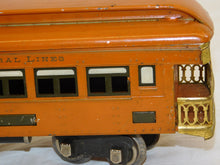 Load image into Gallery viewer, Prewar Lionel 710 710 712 ORANGE Passenger Cars Lionel Lines New York Central
