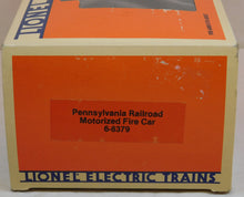 Load image into Gallery viewer, Lionel 8379 Pennsylvania Fire Fighter Car Reverses Lights Runs Motorized Unit O