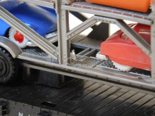 Load image into Gallery viewer, American Flyer 24566 New Haven Auto Carrier Loader flat w/ trailer & cars BOXED