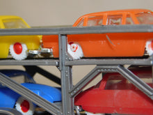 Load image into Gallery viewer, American Flyer 24566 New Haven Auto Carrier Loader flat w/ trailer & cars BOXED