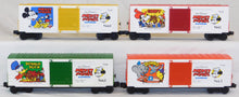 Load image into Gallery viewer, Lionel Disney Mickey Mouse Express Freight Set 15 pcs Engine +14 cars Runs CLEAN