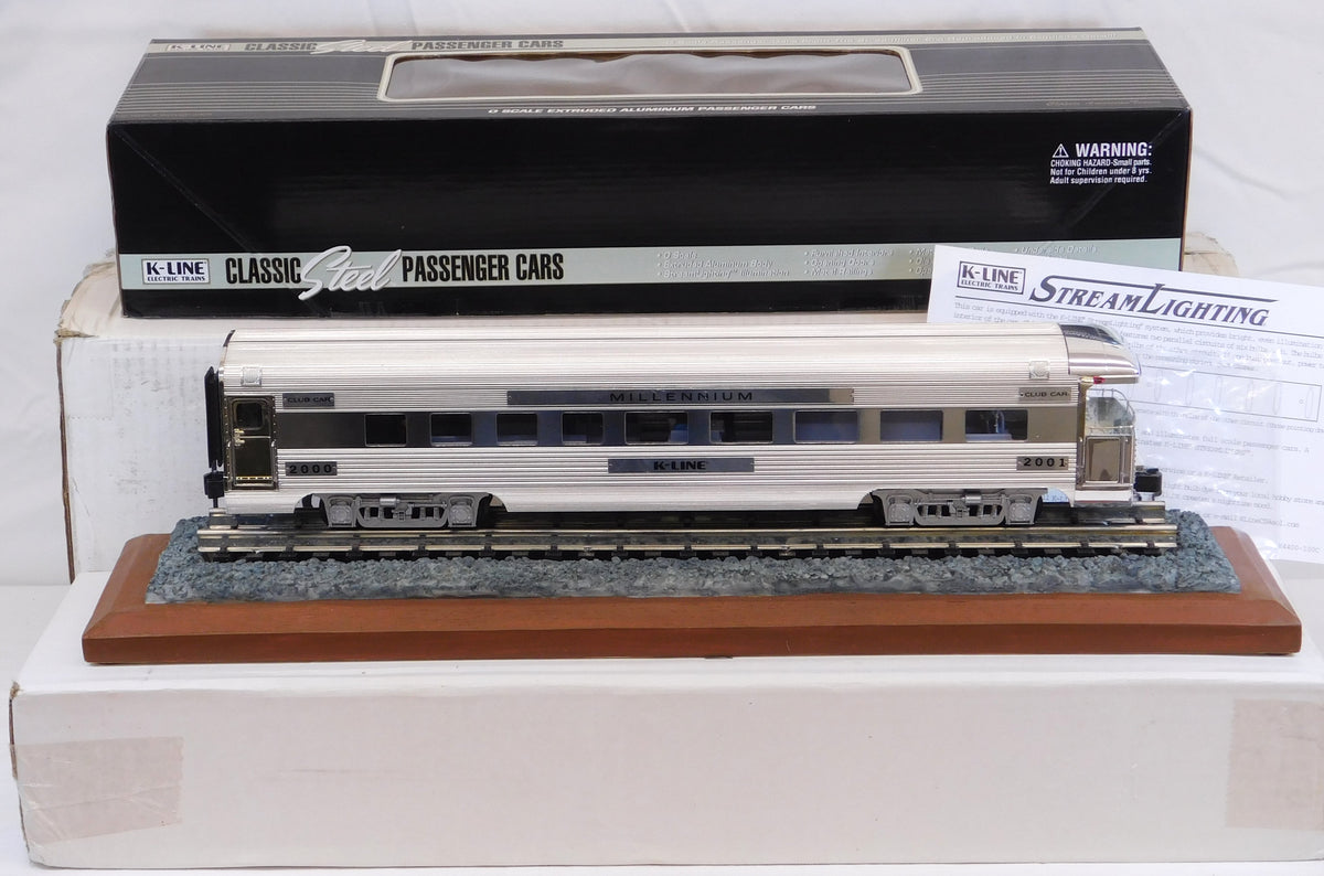 K-Line K4601-20001c Extrd Aluminum Millennium Business Passenger