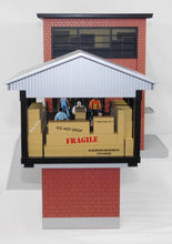 Load image into Gallery viewer, MTH 30-9110 Operating Transfer Dock Freight Warehouse Workers move backNforth O NEW BELTS