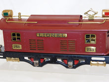 Load image into Gallery viewer, Lionel 253 Maroon PREWAR New Haven Type Electric Beautiful Restoration Runs Rvrs