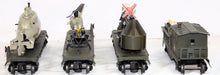 Load image into Gallery viewer, Lionel #1805 Land and Sea Gift Pack USMC Military Train Set Postwar Boxed Missile Launcher USMC action cars