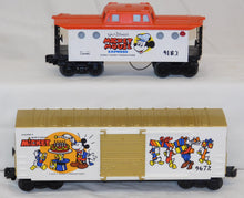 Load image into Gallery viewer, Lionel Disney Mickey Mouse Express Freight Set 15 pcs Engine +14 cars Runs CLEAN