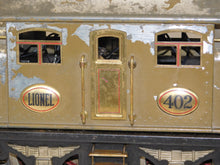 Load image into Gallery viewer, Lionel Trains #402 Prewar Standard Gauge electric engine 0-4-4-0 Dual Motors 1920s