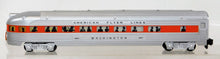 Load image into Gallery viewer, American Flyer 6-48937 Washington Observation Orange stripe passenger car lit S