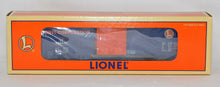 Load image into Gallery viewer, Lionel 6-19953 LRRC Orange/Blue Lionel Box Car #6464-97 Railroader Club Boxed