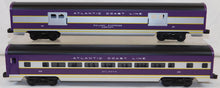 Load image into Gallery viewer, MTH MT- 20- 6500 Atlantic Coast Line 5 Car 70' Painted Aluminum Passenger Set 1996
