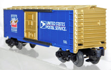 Load image into Gallery viewer, Lionel 6-26214 USPS Celebrate Century Boxcar w/ stickers postcard pin ALL EXTRAS