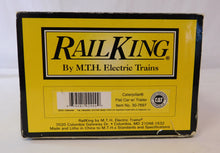 Load image into Gallery viewer, MTH 30-7697 Caterpillar Flat Car w/ 40' Trailer O gauge 2001 CAT TOFC C-8 train