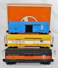 Load image into Gallery viewer, Lionel 6-29209 6464 Boxcar Set Series 7 VII 3car set GN Timkin B&M GreatNorthern