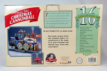 Load image into Gallery viewer, Mr Christmas CANNONBALL TRAIN 26914 Millenium Edition Smokes 16 songs Action C-7