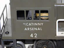 Load image into Gallery viewer, Lionel #42 Picatinny Arsenal Switcher Gas Turbine w/ Box 1957 Olive Green Runs