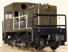 Load image into Gallery viewer, Lionel #42 Picatinny Arsenal Switcher Gas Turbine w/ Box 1957 Olive Green Runs