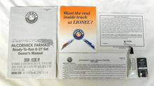 Load image into Gallery viewer, Lionel 6-21795 McCormick Farmall Case/IH Steam Train Set Uncatalogued C-8 Scarce