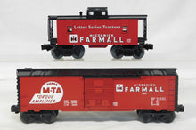 Load image into Gallery viewer, Lionel 6-21795 McCormick Farmall Case/IH Steam Train Set Uncatalogued C-8 Scarce