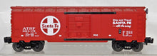 Load image into Gallery viewer, Lionel Trains 6-29213 Santa Fe 6464-198 Box Car ATSF Red Grand Canyon Route 1996