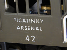 Load image into Gallery viewer, Lionel #42 Picatinny Arsenal Switcher Gas Turbine w/ Box 1957 Olive Green Runs