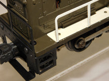 Load image into Gallery viewer, Lionel #42 Picatinny Arsenal Switcher Gas Turbine w/ Box 1957 Olive Green Runs