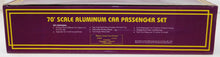Load image into Gallery viewer, MTH MT- 20- 6500 Atlantic Coast Line 5 Car 70' Painted Aluminum Passenger Set 1996