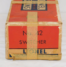 Load image into Gallery viewer, Lionel #42 Picatinny Arsenal Switcher Gas Turbine w/ Box 1957 Olive Green Runs