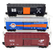 Load image into Gallery viewer, Lionel 6-19292 6464 Boxcar Set Series 6 VI MKT Baltimore Ohio New Haven MK Texas