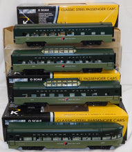 Load image into Gallery viewer, K-Line K-4650B Northern Pacific 15" Aluminum Passenger 4car Passenger Set SCARCE