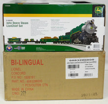 Load image into Gallery viewer, Lionel 6-83286 JOHN DEERE Steam Frt Train Set LIONCHIEF Remote Control C-8 ln