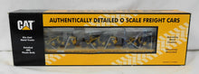 Load image into Gallery viewer, MTH 20-98649 Caterpillar O Premier 60' Flat Car w/ 3 #906 compact wheel loaders 1/48