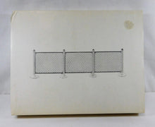 Load image into Gallery viewer, Department 56 Village Chain Link Fence Extensions Set Of 4 Boxed 5235-3 Silver