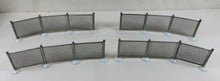 Load image into Gallery viewer, Department 56 Village Chain Link Fence Extensions Set Of 4 Boxed 5235-3 Silver