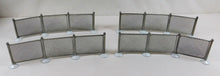 Load image into Gallery viewer, Department 56 Village Chain Link Fence Extensions Set Of 4 Boxed 5235-3 Silver