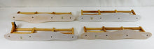 Load image into Gallery viewer, Department 56 #52597 Village Snow Split Rail Fence Set of 4 Wooden with Mailbox