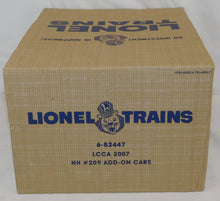 Load image into Gallery viewer, Lionel 6-52447 Add On Set for #1608W New Haven #209 Passenger LCCA B+2 pass cars